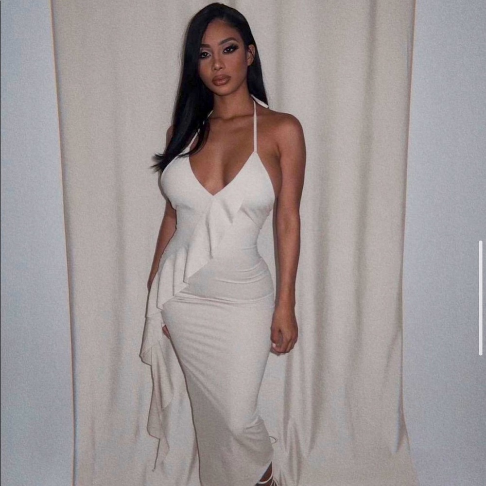 Elegant white dress